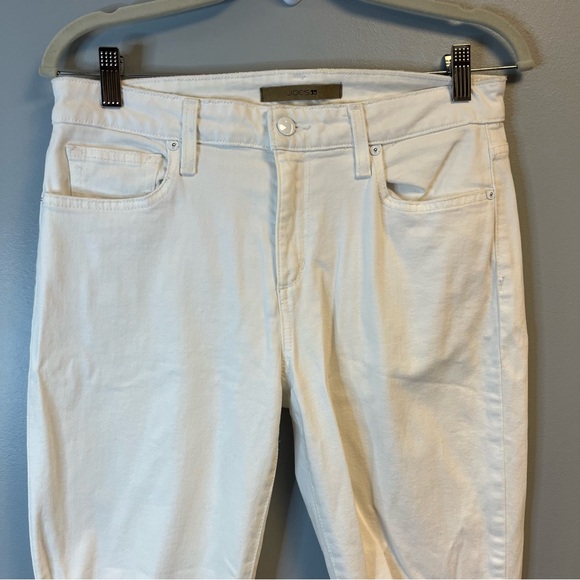 Joe’s Jeans White Distressed Skinny Ankle Denim Sz 29 GUC - Small Marks - Picture 4 of 10